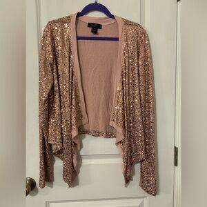 Sequin Pink Women's Sweater